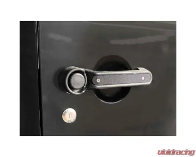 Steinjager Door Handle Accent Kit Wrangler JK 2007-2018 1 Pack Gray Hammertone - J0045437