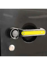 Steinjager Door Handle Accent Kit Wrangler JK 2007-2018 1 Pack Lemon Peel                                     - J0045431 - Image 2