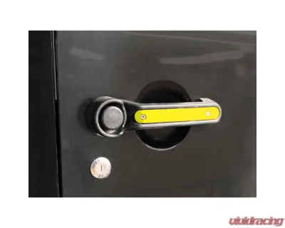 Steinjager Door Handle Accent Kit Wrangler JK 2007-2018 1 Pack Lemon Peel - J0045431