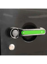 Steinjager Door Handle Accent Kit Wrangler JK 2007-2018 1 Pack Neon Green                                     - J0045432 - Image 2