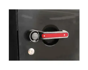 Steinjager Door Handle Accent Kit Wrangler JK 2007-2018 1 Pack Red Baron