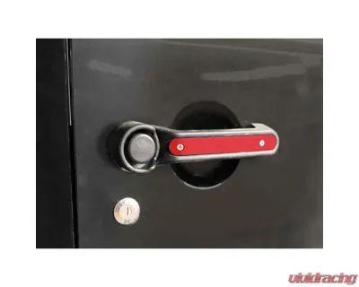Steinjager Door Handle Accent Kit Wrangler JK 2007-2018 1 Pack Red Baron - J0045428