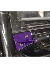 Steinjager LED Lights and Brackets Wrangler JK 2007-2018 Lower Windshield Mount Brackets Only Sinbad Purple                                     - J0043974 - Image 2