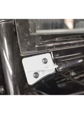 Steinjager LED Lights and Brackets Wrangler JK 2007-2018 Lower Windshield Mount Brackets Only Cloud White                                     - J0043975 - Image 2