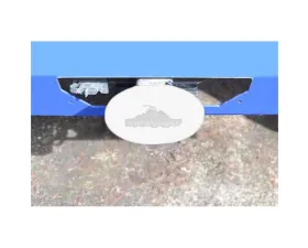 Steinjager Hitch Cover Wrangler JK 2007-2017 Cloud White Steinjager Logo