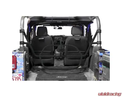 Steinjager Tire Carrier Wrangler JK 2007-2018 2 Door Internal Texturized Black - J0045501