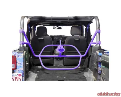 Steinjager Tire Carrier Wrangler JK 2007-2018 2 Door Internal Sinbad Purple - J0045503