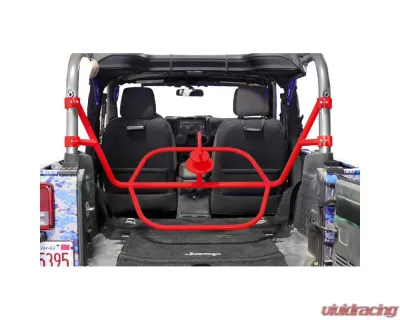 Steinjager Tire Carrier Wrangler JK 2007-2018 2 Door Internal Red Baron - J0045493