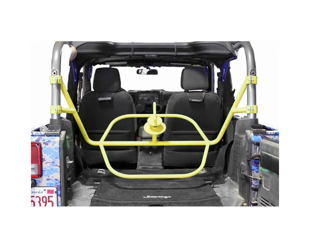 Steinjager Tire Carrier Wrangler JK 2007-2018 2 Door Internal Lemon Peel - J0045496