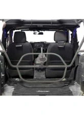 Steinjager Tire Carrier Wrangler JK 2007-2018 2 Door Internal Gray Hammertone                                     - J0045502 - Image 4