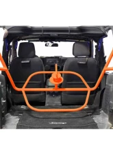 Steinjager Tire Carrier Wrangler JK 2007-2018 2 Door Internal Fluorescent Orange                                     - J0045492 - Image 4
