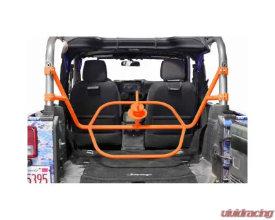 Steinjager Tire Carrier Wrangler JK 2007-2018 2 Door Internal Fluorescent Orange - J0045492