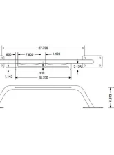 Steinjager Bumper Light Bar, Short Wrangler JK 2007-2018 Cloud White                                     - J0046853 - Image 3
