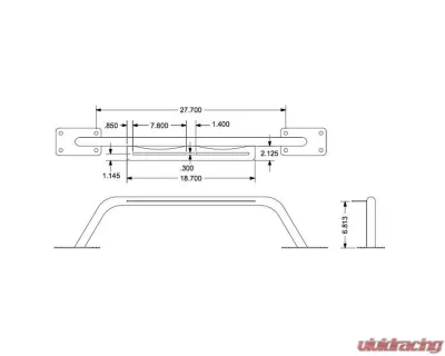 Steinjager Bumper Light Bar, Short Wrangler JK 2007-2018 Cloud White - J0046853
