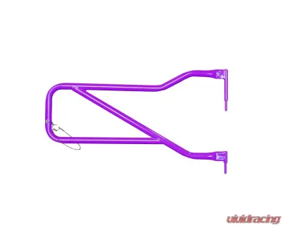 Steinjager Doors, Tubular Wrangler JK 2007-2018 Sinbad Purple Front and Rear Doors - J0042645