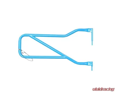 Steinjager Playboy Blue Set of 4 Tube Doors with Logo Jeep Wrangler JK 2007-2015 - J0040933