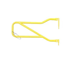 Steinjager Lemon Peel with Steinjager Logo Front Tube Door Kit Jeep Wrangler JK 2007-2015