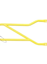 Steinjager Lemon Peel with Steinjager Logo Front Tube Door Kit Jeep Wrangler JK 2007-2015                                     - J0040951 - Image 4