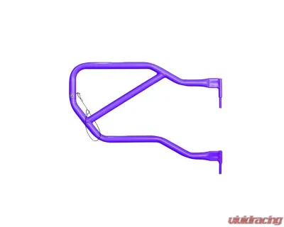 Steinjager Doors, Tubular Wrangler JK 2007-2018 Sinbad Purple Front and Rear Doors - J0042645