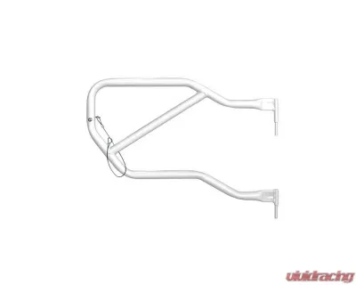 Steinjager Doors, Tubular Wrangler JK 2007-2018 Cloud White Front and Rear Doors - J0042648