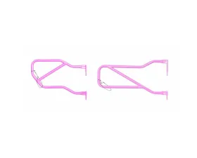 Steinjager Pink Chalk Set of 4 Tube Doors with Logo Jeep Wrangler JK 2007-2015