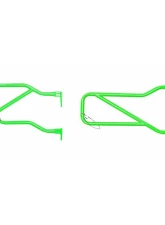 Steinjager Neon Green Set of 4 Tube Doors with Logo Jeep Wrangler JK 2007-2015                                     - J0040934 - Image 4