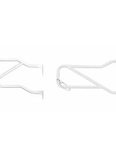 Steinjager Doors, Tubular Wrangler JK 2007-2018 Cloud White Front and Rear Doors                                     - J0042648 - Image 4
