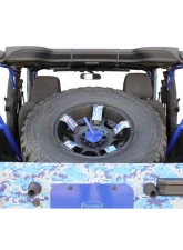 Steinjager Tire Carrier Wrangler JK 2007-2018 2 Door Internal Bare Metal                                     - J0045491 - Image 2