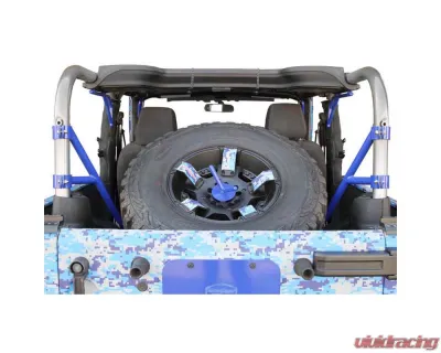 Steinjager Tire Carrier Wrangler JK 2007-2018 2 Door Internal Bare Metal - J0045491