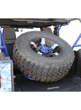 Steinjager Tire Carrier Wrangler JK 2007-2018 2 Door Internal Bare Metal                                     - J0045491 - Image 3