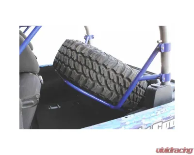 Steinjager Tire Carrier Wrangler JK 2007-2018 2 Door Internal Bare Metal - J0045491