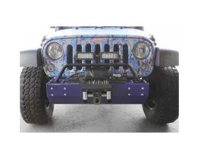 Steinjager Bumper Light Bar, Short Wrangler JK 2007-2018 Texturized Black