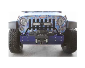 Steinjager Bumper Light Bar, Short Wrangler JK 2007-2018 Bare