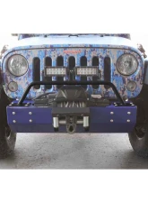 Steinjager Bumper Light Bar, Short Wrangler JK 2007-2018 Bare                                     - J0045700 - Image 4