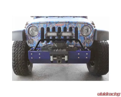 Steinjager Bumper Light Bar, Short Wrangler JK 2007-2018 Bare - J0045700