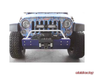 Steinjager Bumper Light Bar, Short Wrangler JK 2007-2018 Cloud White - J0046853