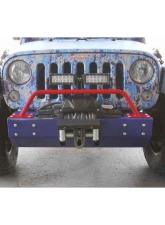 Steinjager Bumper Light Bar, Short Wrangler JK 2007-2018 Red Baron                                     - J0045690 - Image 4