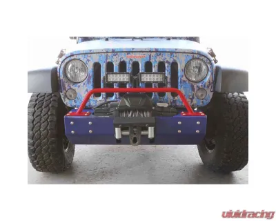 Steinjager Bumper Light Bar, Short Wrangler JK 2007-2018 Red Baron - J0045690
