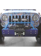 Steinjager Bumper Light Bar, Short Wrangler JK 2007-2018 Playboy Blue                                     - J0045692 - Image 4