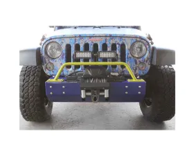 Steinjager Bumper Light Bar, Short Wrangler JK 2007-2018 Lemon Peel