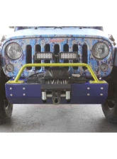 Steinjager Bumper Light Bar, Short Wrangler JK 2007-2018 Lemon Peel                                     - J0045693 - Image 4