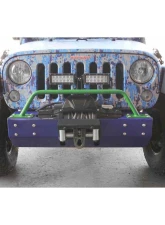 Steinjager Bumper Light Bar, Short Wrangler JK 2007-2018 Neon Green                                     - J0045694 - Image 4
