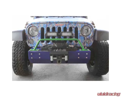 Steinjager Bumper Light Bar, Short Wrangler JK 2007-2018 Neon Green - J0045694