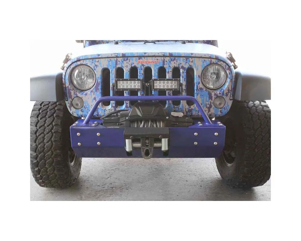 Steinjager Bumper Light Bar, Short Wrangler JK 2007-2018 Southwest Blue - J0045691