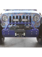 Steinjager Bumper Light Bar, Short Wrangler JK 2007-2018 Southwest Blue                                     - J0045691 - Image 4