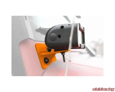 Steinjager LED Lights and Brackets Wrangler JK 2007-2018 Lower Windshield Mount Brackets Only Fluorescent Orange - J0041562