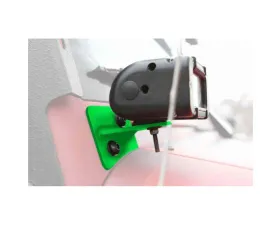 Steinjager LED Lights and Brackets Wrangler JK 2007-2018 Lower Windshield Mount Brackets Only Neon Green