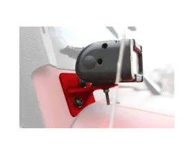 Steinjager LED Lights and Brackets Wrangler JK 2007-2018 Lower Windshield Mount Brackets Only Red Baron