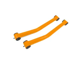 Steinjager Control Arms, Front Lower Wrangler JK 2007-2018 2.5-4.0 Inch Lift Fixed Length Fluorescent Orange