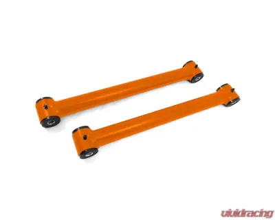 Steinjager Control Arms, Rear Lower Wrangler JK 2007-2018 2.5-4.0 Inch Lift Fixed Length Fluorescent Orange - J0046975